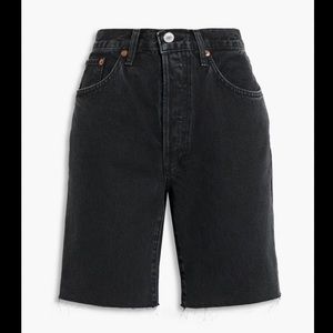 NWT Re/Done 90s comfy short - Faded Black